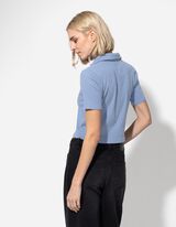 Polo - Col de chemise - Bleu clair