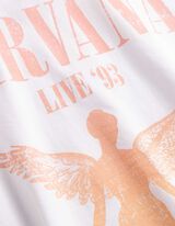 T-Shirt - Nirvana - wei&szlig;