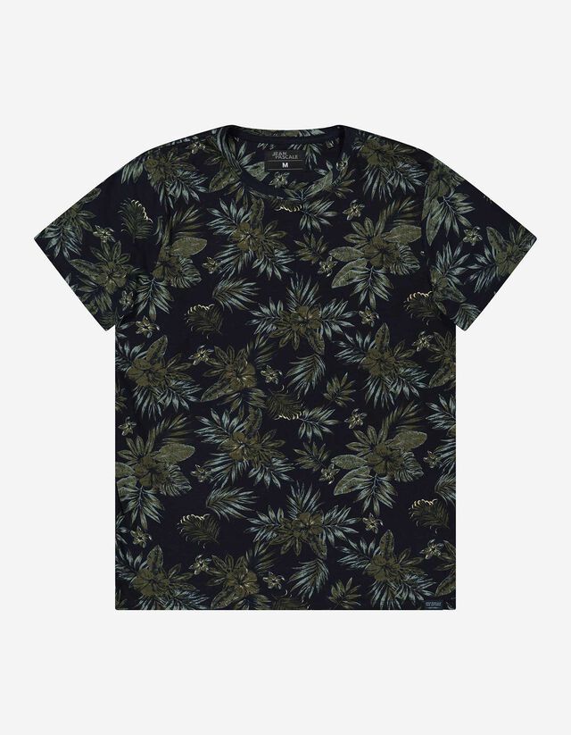 Herren T-Shirt - Florales Muster 
