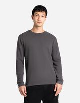 Mar&scaron;kinėliai ilgomis rankovėmis - Laisvo stiliaus - tamsiai pilkas