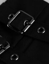 Suknja sa faltama - Keper - crno