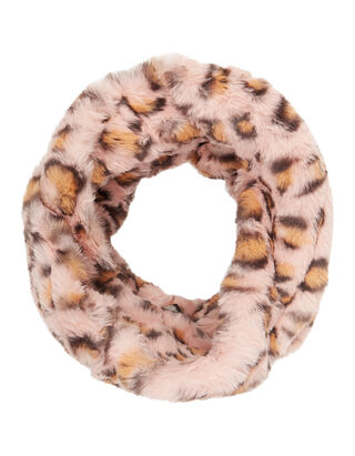 M&auml;dchen Loop-Schal aus Webpelz