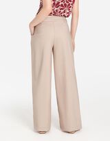Pantaloni della tuta - Gamba larga - beige