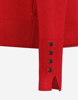 Auk&scaron;tas kaklas - tamsiai raudonas