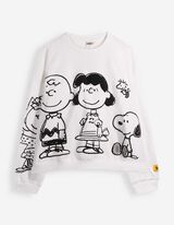Sweatshirt - Peanuts - Off-White
