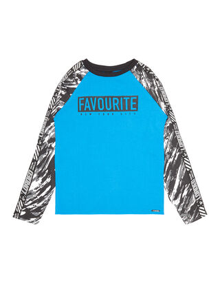 Jungen Longsleeve mit Raglan&auml;rmeln