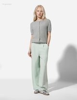 Culotte - Webstoff - gr&uuml;n