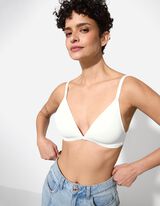 Zachte bh - Effen - wit