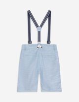 Hlače - Naramenice - svijetlo plava