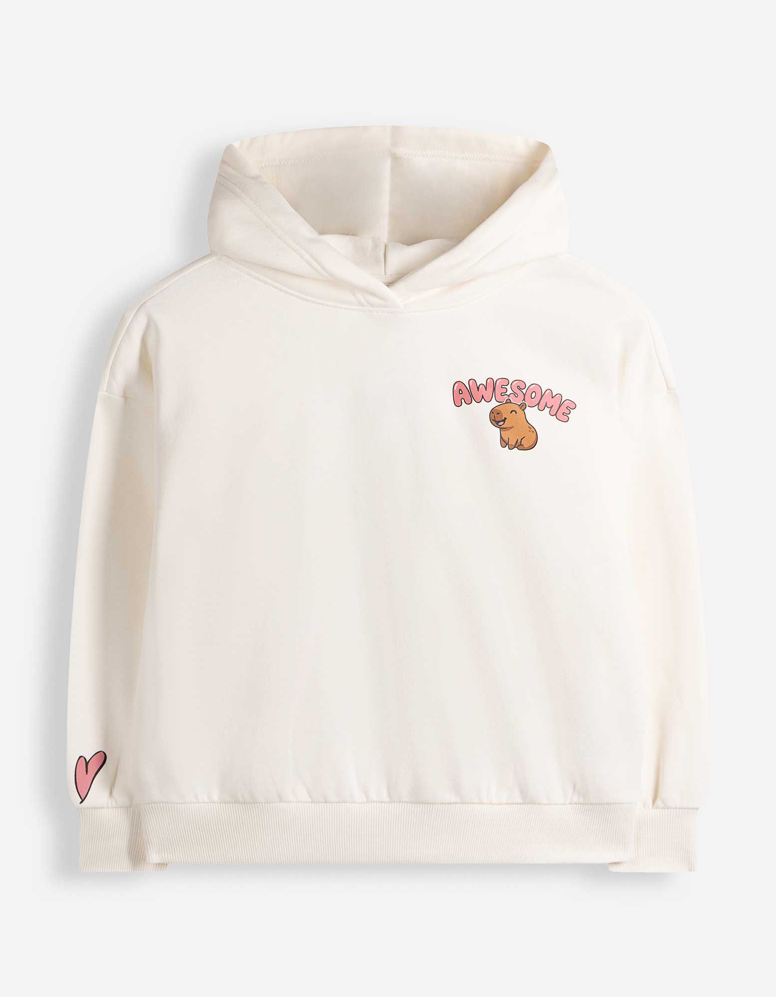 Sweatshirt - Afdrukken achteraan - Off-White