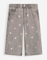 Jeans - Wide fit - Lichtgrijs