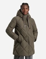 Steppelt kabát - Vízlepergető - sötétzöld