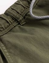 Shorts - Twill - dunkelgr&uuml;n