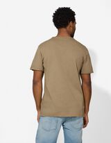 T-Shirt - T-Shirt-Ausschnitt - beige