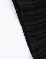 Blusa - Scollo a V - nero