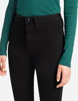 Farmernadr&aacute;g - Magas derek&uacute; - fekete