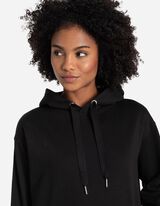 Abito - Cappuccio con coulisse - nero