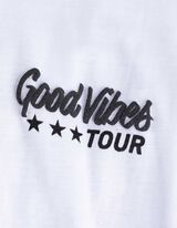 Tricou - Imprimare spate - Alb