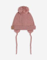 Čepice - Hrubá pletenina - pink