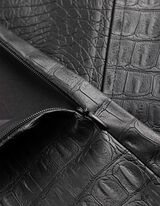 Sukně - Imitace kůže - cerná