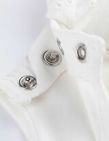 Set od majice dugih rukava i helanki - &Scaron;areni print - bela