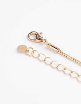 Kette - Anh&auml;nger - goldfarben