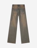 Jeans hlače - Kroj Baggy Fit - modra