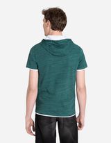Tricou - Glugă - Verde inchis