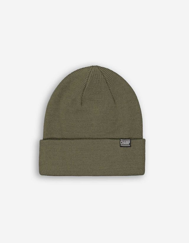 Căciulă - Tricot fin - Verde inchis