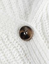 Giacca in maglia - Ciniglia - bianco