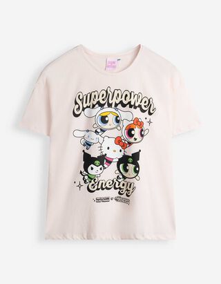 T-Shirt - Hello Kitty - Rosa