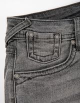 Jeans - Efecte de spălare - Gri