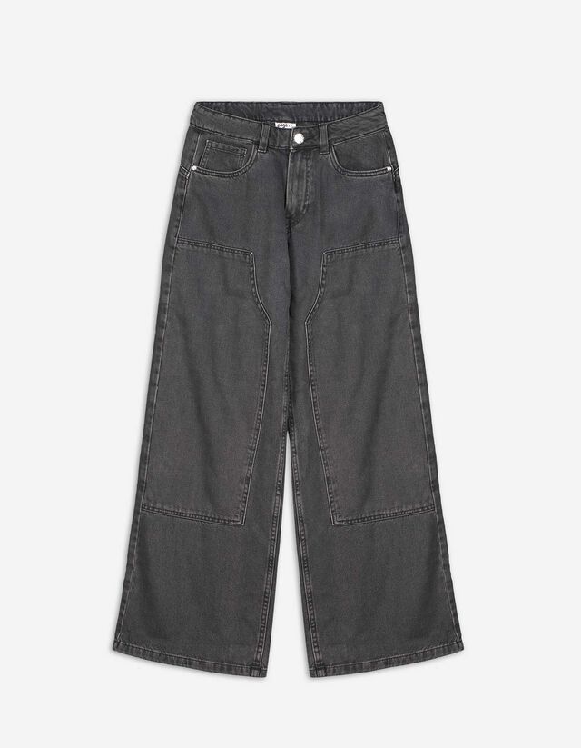 Jeans - Baggy Fit - grau