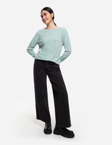 Hossz&uacute; ujj&uacute; felső - K&ouml;t&ouml;tt ruha - t&uuml;rkiz