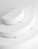 Voetenketting - Hanger - zilver
