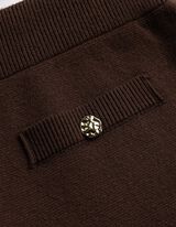 Hose - Normale L&auml;nge - dunkelbraun