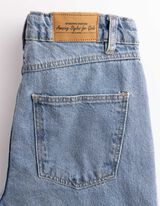 Jeans - Applikation - blau