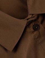 Blúz - Szőtt szövet - barna