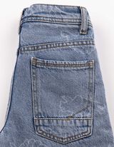 Jeans - Laserprint - Hellblau