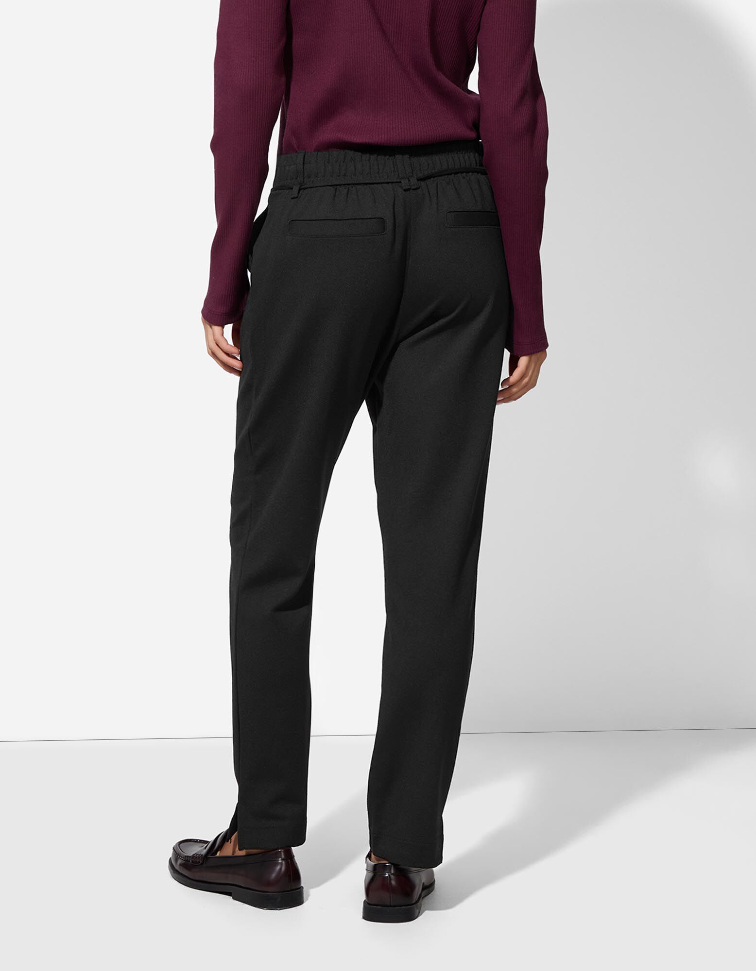 Broek - Regular fit - Zwart