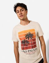 T-shirt - beige