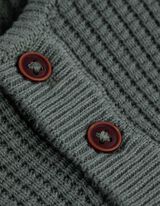 Pulóver - Gombolópántos - sötétzöld