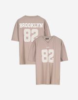 T-shirt - Mesh - marron clair
