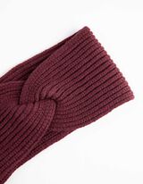 Hoofdband - Viscosemix - donkerrood