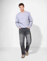 Sweatshirt - Relax Fit - lila