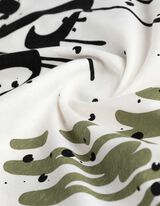 Majica kratkih rukava - Oversized Fit - bijela