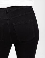 Džinsai - Prigludę - juodas