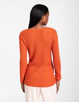 Strickpullover - Verl&auml;ngerte R&uuml;ckseite