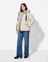 Steppjacke - Atmungsaktiv - hellgrau