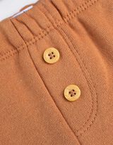 Joggingové kalhoty - Teplákovina - svetle hneda